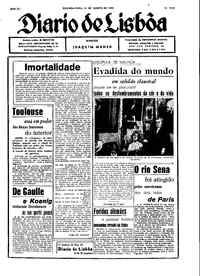 Segunda, 21 de Agosto de 1944 (2ª edição)