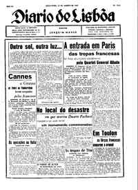 Sexta, 25 de Agosto de 1944 (2ª edição)