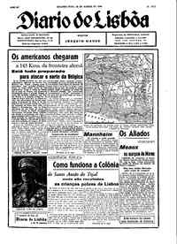 Segunda, 28 de Agosto de 1944 (1ª edição)