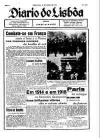 Terça, 29 de Agosto de 1944 (2ª edição)