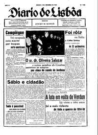 Sábado,  2 de Setembro de 1944 (1ª edição)