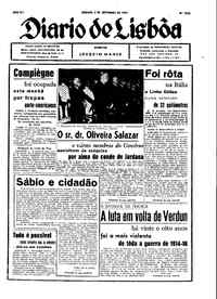 Sábado,  2 de Setembro de 1944 (2ª edição)