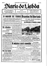 Segunda,  4 de Setembro de 1944 (3ª edição)