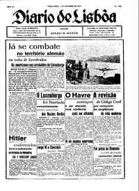 Terça,  5 de Setembro de 1944 (2ª edição)