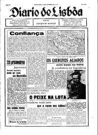 Sexta,  8 de Setembro de 1944 (1ª edição)