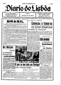 Sábado,  9 de Setembro de 1944 (2ª edição)