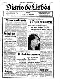 Terça, 26 de Setembro de 1944 (1ª edição)