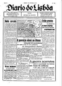 Sábado,  7 de Outubro de 1944 (2ª edição)