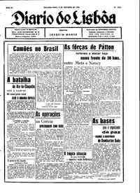 Segunda,  9 de Outubro de 1944 (2ª edição)