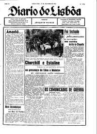 Terça, 10 de Outubro de 1944 (1ª edição)