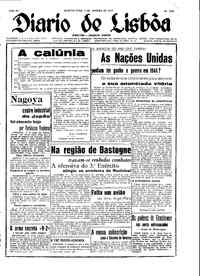 Quarta,  3 de Janeiro de 1945 (1ª edição)