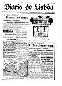 Sexta,  5 de Janeiro de 1945 (1ª edição)