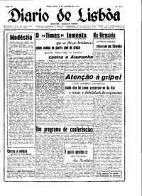 Terça,  9 de Janeiro de 1945 (2ª edição)