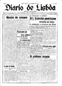 Quinta,  1 de Fevereiro de 1945 (1ª edição)