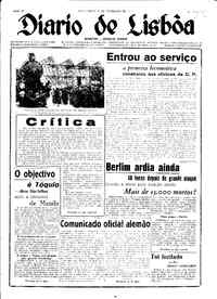 Terça,  6 de Fevereiro de 1945 (1ª edição)