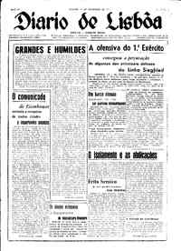 Sábado, 10 de Fevereiro de 1945 (1ª edição)