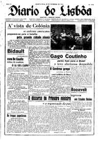 Quarta, 28 de Fevereiro de 1945 (1ª edição)