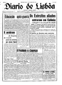 Segunda,  5 de Março de 1945 (1ª edição)