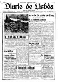 Segunda, 12 de Março de 1945 (1ª edição)