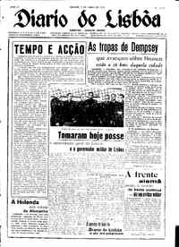 Sábado,  7 de Abril de 1945 (1ª edição)