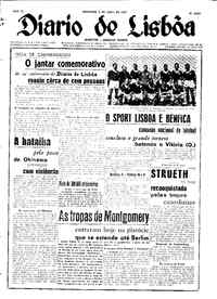 Domingo,  8 de Abril de 1945 (1ª edição)