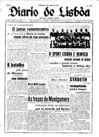 Domingo,  8 de Abril de 1945 (3ª edição)