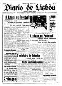 Domingo, 15 de Abril de 1945 (3ª edição)