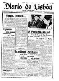 Sábado, 28 de Abril de 1945 (1ª edição)