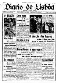 Domingo, 29 de Abril de 1945 (1ª edição)