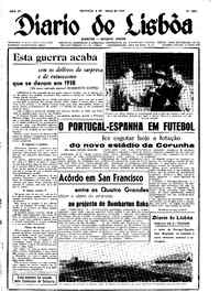 Domingo,  6 de Maio de 1945 (1ª edição)