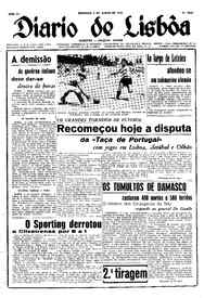 Domingo,  3 de Junho de 1945 (2ª edição)