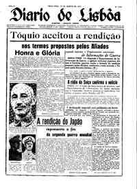 Terça, 14 de Agosto de 1945 (1ª edição)