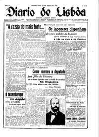 Segunda, 20 de Agosto de 1945