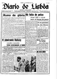 Sábado,  1 de Setembro de 1945