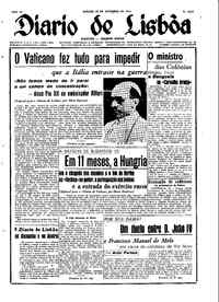 Sábado, 29 de Setembro de 1945