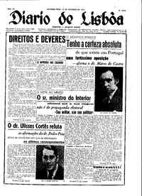 Segunda, 15 de Outubro de 1945