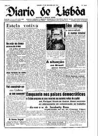 Sábado, 27 de Outubro de 1945