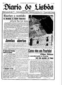 Segunda,  5 de Novembro de 1945