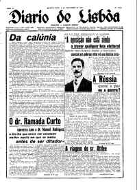 Quarta,  7 de Novembro de 1945