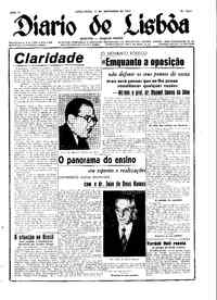 Terça, 13 de Novembro de 1945