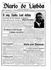 Sexta, 16 de Novembro de 1945 (1ª edição)