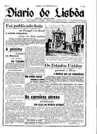 Sábado,  8 de Dezembro de 1945 (2ª edição)