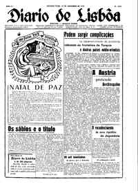 Segunda, 24 de Dezembro de 1945 (1ª edição)