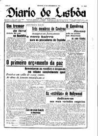 Domingo, 30 de Dezembro de 1945