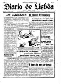 Sexta,  4 de Janeiro de 1946 (1ª edição)