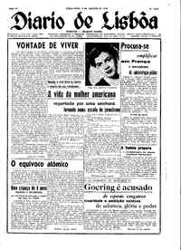 Terça,  8 de Janeiro de 1946 (2ª edição)