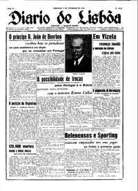 Domingo,  3 de Fevereiro de 1946 (1ª edição)