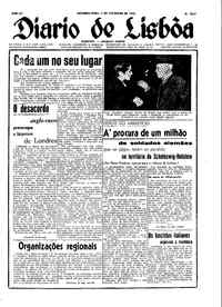 Segunda,  4 de Fevereiro de 1946 (1ª edição)