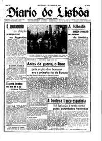 Sexta,  1 de Março de 1946 (2ª edição)