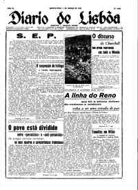 Quinta,  7 de Março de 1946 (1ª edição)